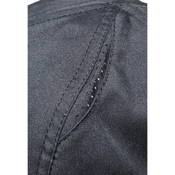 Nike Dri Fit Featherlight Hat Cap Big Logo Black White Breathable Soft Shell - Picture 10 of 15